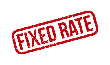 Sabit Oranlı Lastik Damga. Kırmızı Sabit Oranlı Kauçuk Grunge Mühür Vektör Çizimi - Vektör