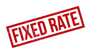 Sabit Oranlı Lastik Damga. Kırmızı Sabit Oranlı Kauçuk Grunge Mühür Vektör Çizimi - Vektör