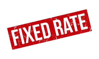 Sabit Oranlı Lastik Damga. Kırmızı Sabit Oranlı Kauçuk Grunge Mühür Vektör Çizimi - Vektör