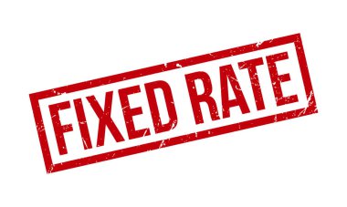 Sabit Oranlı Lastik Damga. Kırmızı Sabit Oranlı Kauçuk Grunge Mühür Vektör Çizimi - Vektör