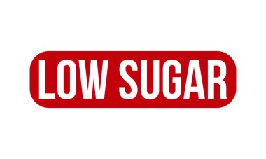 Düşük Şekerli Rubber Grunge Mühür Vektör İllüstrasyonu