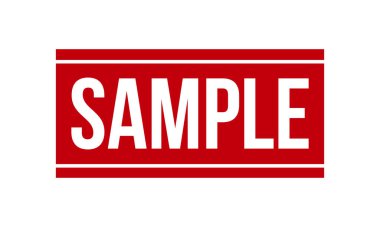 Örnek Rubber Grunge Mühür Vektör İllüstrasyonu