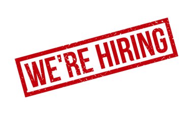 Lastik damga kiralıyoruz. Kızıl Kauçuk Grunge Mühür Vektör İllüstrasyon Vektörü Kiralıyorlardı