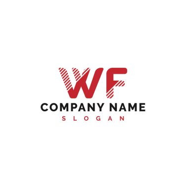 WF Letter Logo Design. WF Letter Logo Vector Illustration - Vector vector