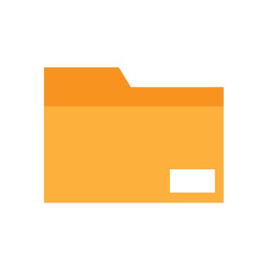 Dizin Simgesi Vektör İllüstrasyonu. Düz Dizin Simgesi