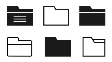 Beyaz Arkaplanda Dizin Simgesi Vektör İmzası