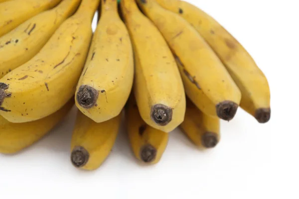 Bunch Bananas Isolated White Background — Stock Photo, Image