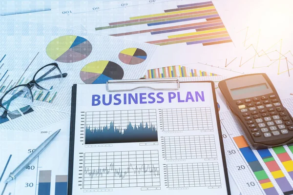 Exzellenz Business Konzept Auf Clipboard Mit Business Chart Managementhaushaltsplanung Finanz — Stockfoto