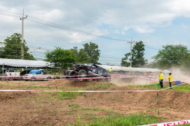 Samchuk,: Suphanburi Eylül - 01: Sadaka Off Road sadaka turnuvada Sam Chuk, 01 Eylül 2018 yılında: Suphanburi, Thailand.