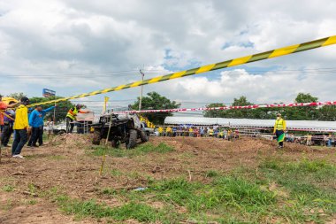 Samchuk,: Suphanburi Eylül - 01: Sadaka Off Road sadaka turnuvada Sam Chuk, 01 Eylül 2018 yılında: Suphanburi, Thailand.