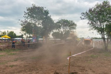 Samchuk,: Suphanburi Eylül - 01: Sadaka Off Road sadaka turnuvada Sam Chuk, 01 Eylül 2018 yılında: Suphanburi, Thailand.