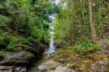 Büyük Kanyon Pua ilçe, Nan Eyaleti, Tayland manzara. 
