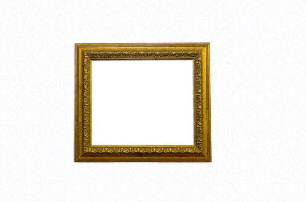 White Wall Modern Picture Frame Space Your Image — Stock Photo, Image