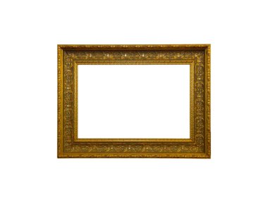 modern resim çerçevesi üzerinde beyaz izole