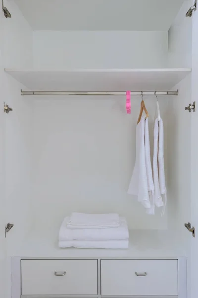 white wardrobe closet