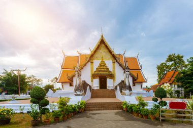 Wat Phumin, Muang District, Nan Province, Thailand. clipart