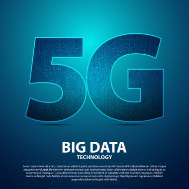 Devre kartı ile 5g Büyük Veri teknolojisi