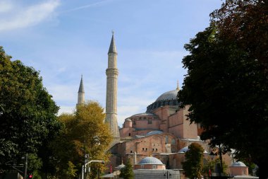 Sultanahmet, İstanbul, Türkiye 'deki Ayasofya Camii.