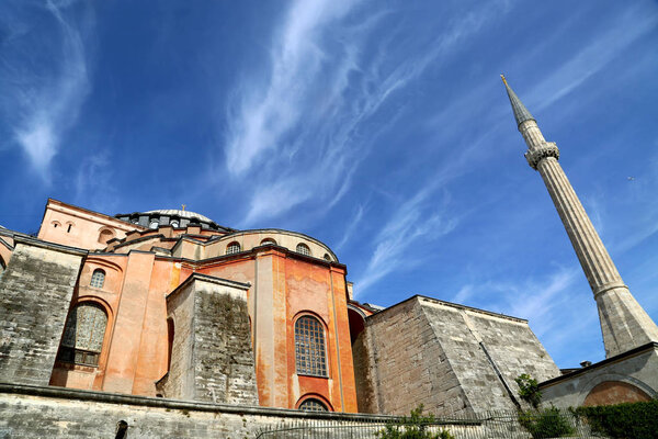 Мечеть Святой Софии в Султанахмет, Стамбул, Турция.