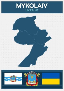 Mykolaiv 'in Minimalist Haritası