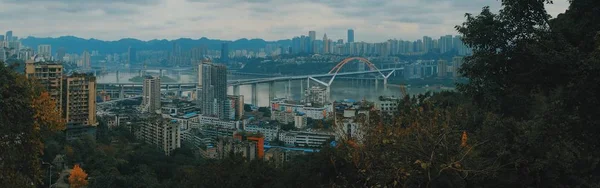 Uma Bela Paisagem Youyang Tujiazumiaozuzizhixian China — Fotografia de Stock