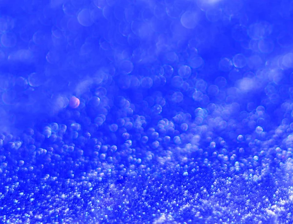 Blue glittery drops background — Stock Photo, Image