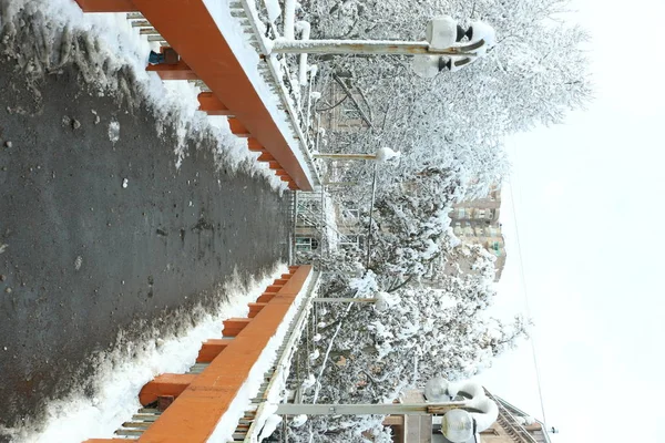 Road crossing bridge — Stock Photo, Image