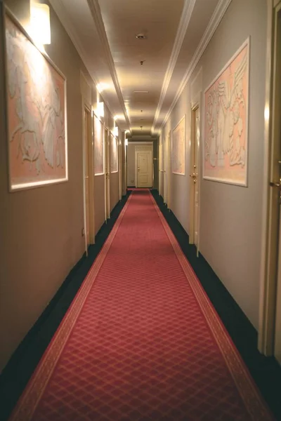Fancy Hotel hallway — Stock Photo, Image