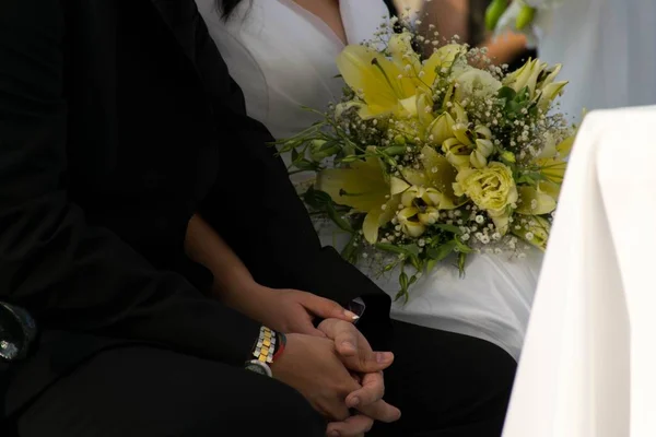 Hermosas fotos de una ceremonia de boda —  Fotos de Stock