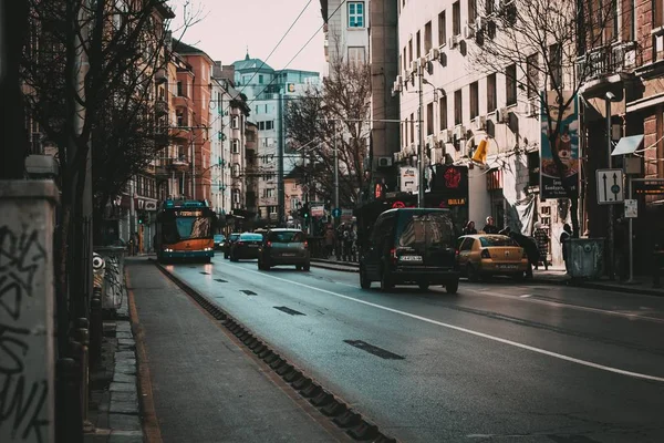 De straten van Sofia — Stockfoto