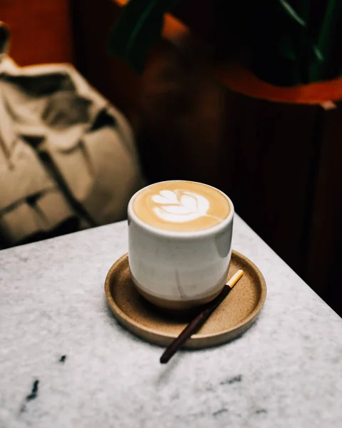 Een kop koffie. — Stockfoto