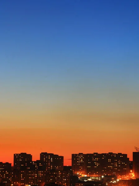 Hermosas luces de ciudad —  Fotos de Stock