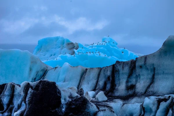 Ampio colpo di iceberg — Foto Stock