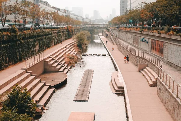 Canal de Seúl — Foto de Stock