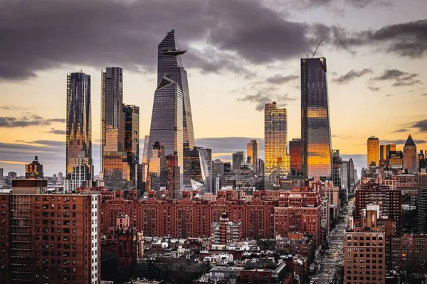 Vista del atardecer desde la oficina de Google en Chelsea, NY . —  Fotos de Stock