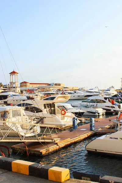 Sea port in Sochi — Stock Photo, Image