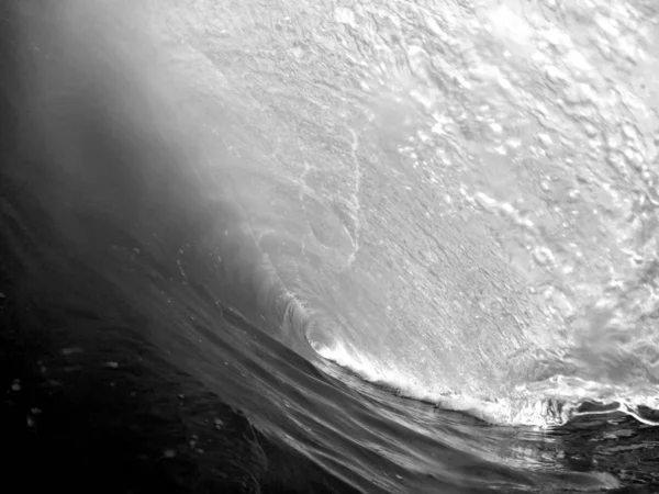 Beautiful closeup shot of amazing strong ocean waves in detailed focus - perfect surfing wallpaper — Stock Photo, Image