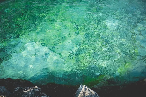 Een Prachtige Foto Van Turquoise Wateren Van Georgian Bay Ontario — Stockfoto