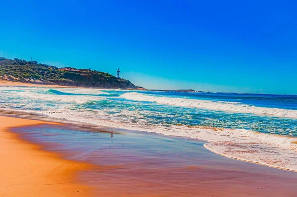 Hermosa toma de cuerpo de agua para fondo o fondo de pantalla — Foto de Stock