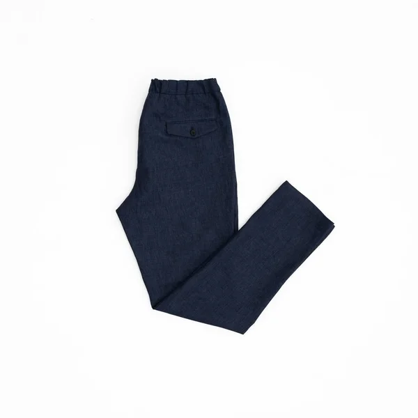 Foto aislada de pantalones azul oscuro —  Fotos de Stock