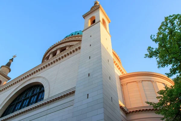 Tiefenaufnahme der Nikolaikirche in Potsdam, Deutschland — Stockfoto