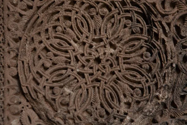 Closeup Shot Ancient Armenian Sculpture — Stock Photo, Image