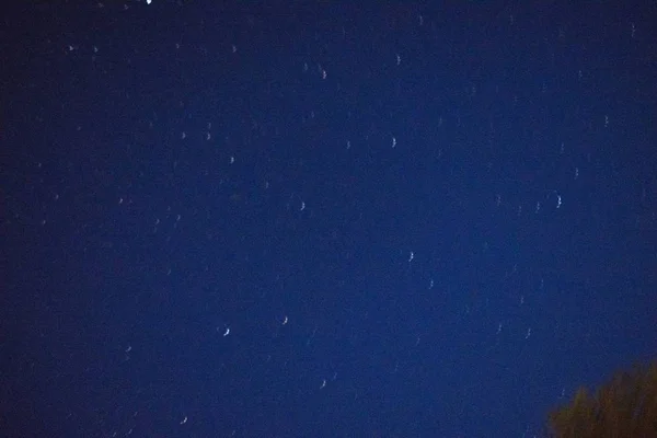 Vacker Bakgrund Eller Tapeter Himlen Full Lysande Stjärnor — Stockfoto