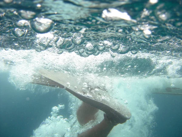 Una Bella Foto Pesce Nell Oceano — Foto Stock