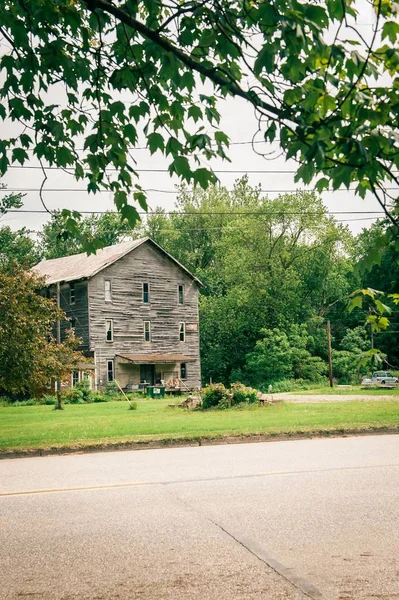 Historisk rutt 6 & 19 och landsbygdssamhället Venango, Pennsylvania — Stockfoto