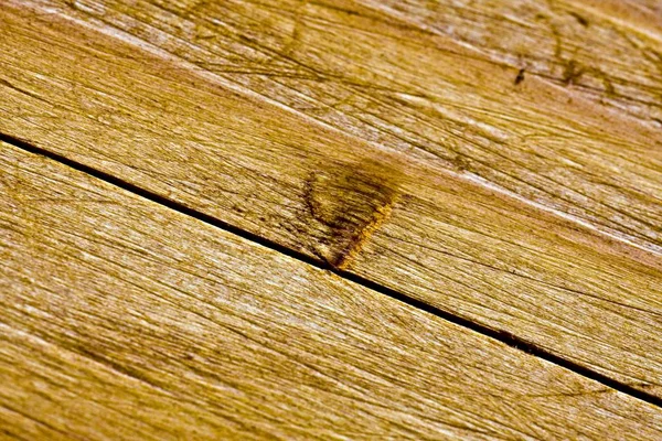 Closeup tiro de uma superfície de madeira — Fotografia de Stock
