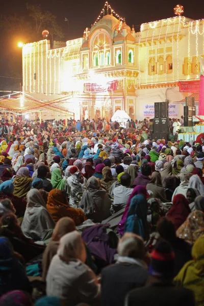 Festa religiosa indù a Orchha — Foto Stock