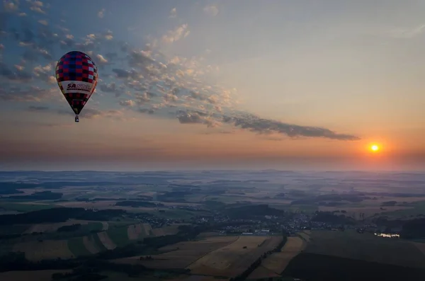 Raden República Checa Julio 2016 Earial Balón Aire Caliente Durante —  Fotos de Stock