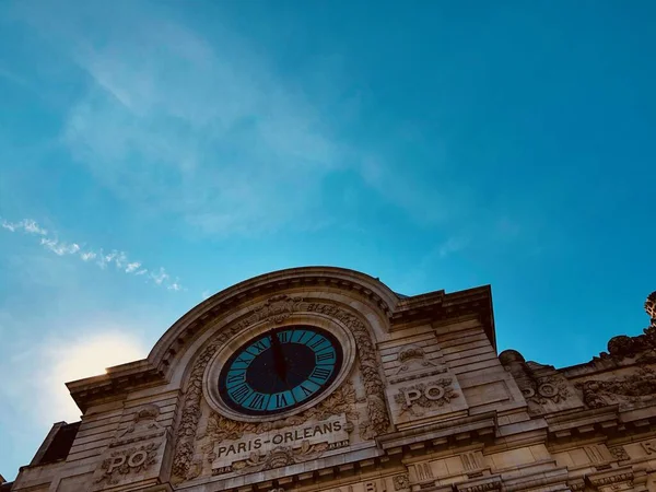 Egy Alacsony Szögletű Kép Egy Katedrálisról Párizs Orleans Szal Gyönyörű — Stock Fotó