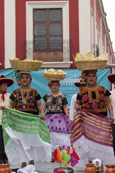 San Cristobal Las Casas México Abr 2019 Danças Tradicionais Durante — Fotografia de Stock